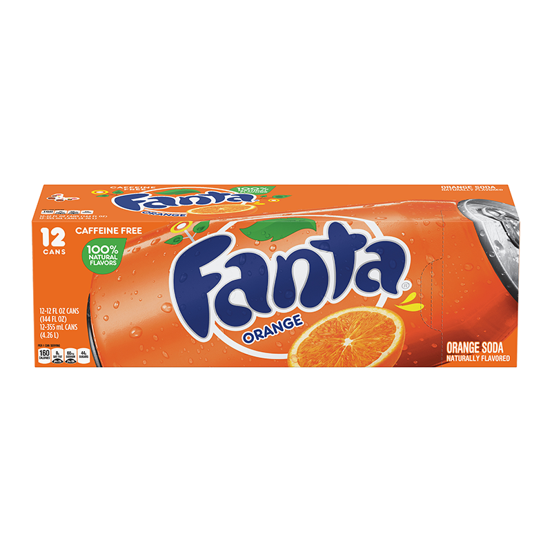 Fanta Orange Usa Import 12 x 355 ml