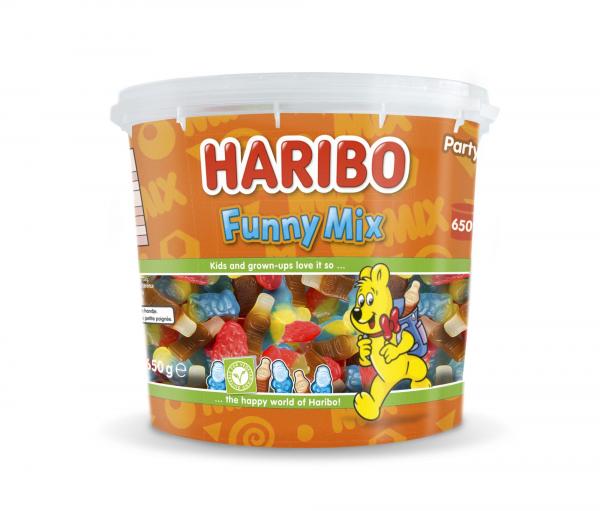 Haribo Funny Mix Silo (650Gr.)